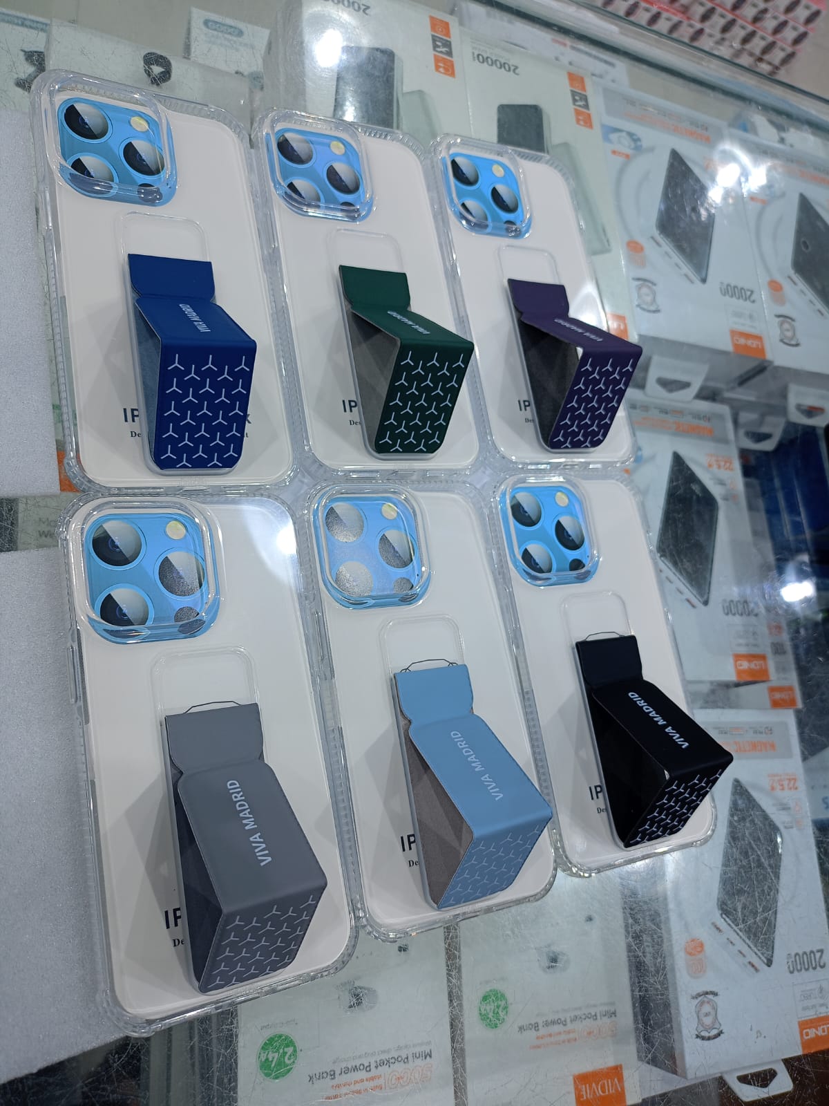 جراب شفاف مسكه عريض