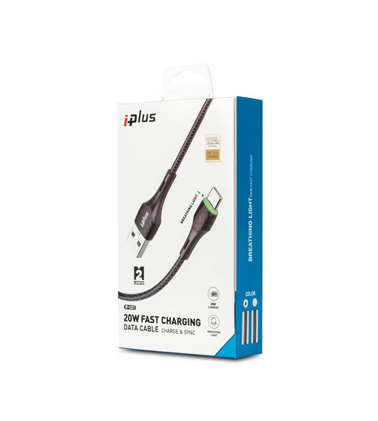 كيبل قماش 2متر (مايكرو) L125 IPLUS